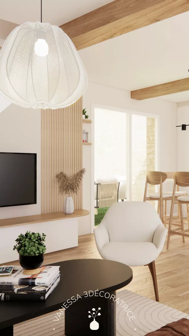 ✨ Projet L&J ✨
 Plongez dans la 3D de ce magnifique projet d’aménagement !
 Grâce à cette vidéo, mes clients ont pu se projeter avec émotion dans leur futur intérieur. 🏡Les travaux sont lancés… Encore un peu de patience, leur rêve prend forme jour après jour ! 💫Et vous c’est pour quand ?👉Besoin d’un projet en aménagement et d’intérieur ?
📲Contactez moi au 0682715058
📩contact@vanessa3decoratrice.fr
__________________________________ #ProjetEnCours #HomeDesign #3DVisualisation #video3deco #decoratriceangers